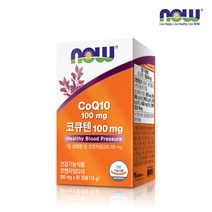 [한국공식총판] 나우푸드 코큐텐 100mg 60캡슐 1박스 (2개월분), 300mg x 60캡슐 (18g)