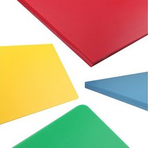 코멕스 업소용 도마 위생 항균 칼라 대형 컬러 사이즈, 청색