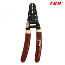 톤 와이어 스트리퍼 TON185 (7인치) 3IN1 압착 플라이어 절단 스트립퍼 전선 탈피