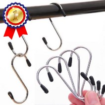 스테인레스 논슬립 S자고리 4개세트 스텐후크 S형고리 S자고리 에스자고리 S자후크