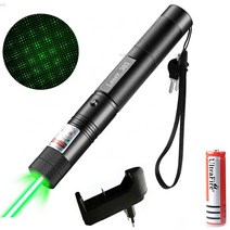 전술 녹색 레이저 포인터-303 고강도 532Nm 650Nm 적색 점 충전식 거리 측정기 2in 1 패턴, 01 Green