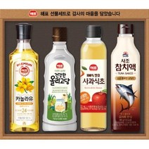 사조 답례 감사 명절 선물세트 카놀라유 참치액 식초외 안심특선 SJ1호 교회 회사 단체 학교 친구 병문안, 2개