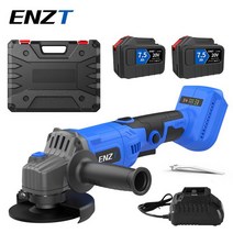 전동 그라인더 핸드 충전식 절단기 ENZT 125100mm 브러시리스 무선 로터리 앵글 불가리아어 가변 속도 배터리 DIY 공구 절단, 협력사, ZT60JM2P, 100mm4인치
