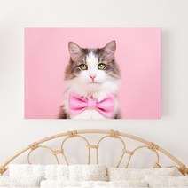 강아지 고양이 애완동물 반려동물 반려견 사진 방꾸미기 인테리어 캔버스 액자, 24노르웨이숲고양이