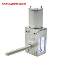 웜기어 감속기 4632-370 12V 볼트 DC M6 나사 샤프트 길이 50MM 3V6V24V 웜 기어드 모터 역방향 감속 자, 13 4rpm_01 6V