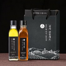 우리농산 초신선 햄프씨드 오일 들기름 선물세트, 없음