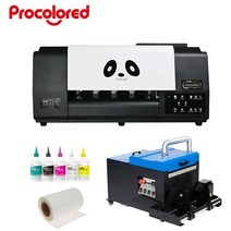 A3프린터 복합기 프린터 듀얼 프린트 직접 필름 전송 티셔츠 섬유 및 의류 청바지 가방, 3.with powder shaker