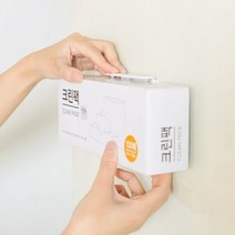 어깨뿔방지 논슬립 옷걸이 5P /옷안늘어나는옷걸이/정장옷걸이/어깨안늘어나는/어깨뿔방지/니트옷걸이 어깨477417 L5, 도노코 마그네틱 다용도 박스 홀