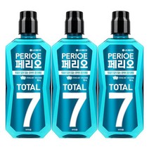 페리오 토탈7 구강청결제 스트롱 760ml 3개