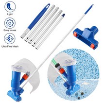 연못 분수 스파 수영장 용 미니 청소기 5 섹션 기둥이있는 액세서리 접지 풀 도구 흡입 헤드 키트, 03 EU