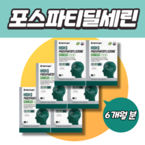 엔젯 오리진 포스파티딜세린 징코 뇌 영양제 30개입X2, 6개월 분, 2개