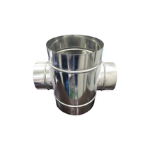 크로스티 CROSS_T 덕트 닥트 부속 부자재 티관 150mm~250mm, 크로스티 상하250mm/좌우150mm
