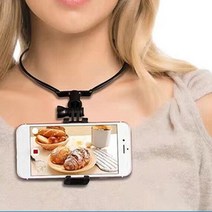 동영상 촬영 목걸이 거치대 휴대폰 악세사리 받침대