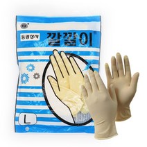 동광/장갑/깔깔이/미용/염색/파마/위생/고무/장갑, 일반 대(L)