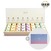 쌍계명차 큐브 우드 24p 선물세트, 1, 본상품선택