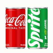 마셔몰 코카콜라190ml(15개)+스프라이트190ml(15개) 총30캔, 190ml