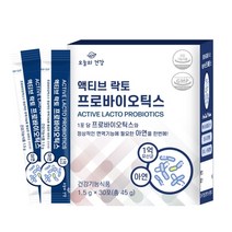 오늘의건강 액티브 락토 프로바이오틱스 1box, 4box