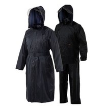 제비표 코트우의 신사상하 모음 택1 신사우의 우비 작업 비옷 방수복 우의 레인웨어 작업우의 메쉬 안감 후드 탈부착 PVC 코팅 방수 레인코트 지퍼 2중 커버 투피스 레인코트 코트형