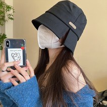 NENAI 여자 버킷햇 봄여름 자외선 차단 버킷햇 아웃도어 여행 모자