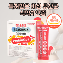 미국특허 여성 질 유래 유산균 자궁 질에좋은유산균 신바이오 락토바실러틱스 람노서스 프로바이오스틱 여학생유산균