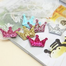 블링블링 크라운 왕관초음파 (50x38mm) 액세서리 부자재 장식, 체리(약간작게나옴)