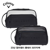 23년 캘러웨이코리아 플레이 파우치백, 블랙, 블랙