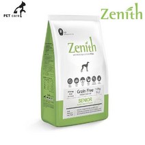 제니스 그레인프리 시니어 (양고기.감자) (1.2kg)강아지 사료 개사료 애완동물 애견용품, 상세페이지 참조