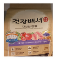 건강백서 전연령 생선 건강한 관절 애견사료, 1.2kg, 6개