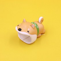아이폰 아이패드용 3D 동물 케이스 충전기 보호 귀여운 케이블 홀더 액세서리 관리 18W 20W, 06 F