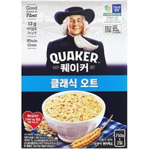 QUAKER 퀘이커 클래식 오트 1500g (750g X 2입)