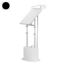 미지아 스팀기 스탠드형 의류 옷걸이 업소용 다리미 스팀, 화이트