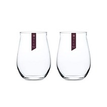 도요 사사키 유리 글라스 텀블러 희석제 포도주 잔 세트 식기세척기 가능 약 415ml G096-T280 2개 클리어