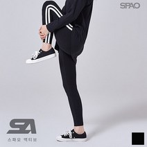 스파오 스파오 스파오 (SPAO ACTIVE) 9.5부 라인 배색 레깅스_SPGM94TG03 (P002462832)