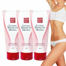 리프팅 쉐이프업 핫젤 200mlx3개/바디슬리밍, 단품, 200ml