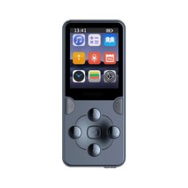 1.8 인치 MP3 MP4 음악 플레이어 소음 감소 워크맨 지원 TF 카드 전자 책, 기타, 01 GRAY