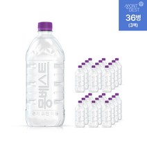 몽베스트 위드어스 무라벨 먹는샘물, 1L, 36개