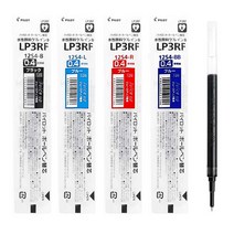 파이롯트 쥬스업 볼펜리필 0.4 mm /LP3RF12S4, B 블랙