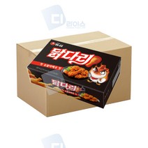 농심 닭다리 핫숯불바베큐 66g 20개 바삭한 스낵 과자, CC_ 1