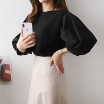 세인트마리 세인트마리 다이니 볼륨 소매 블라우스 (3color)