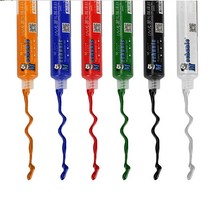 UV 경화형 솔더 마스크 10CC PCB 회로 기판 보호 페이스트 플럭스 오일 페인트, 01 Red