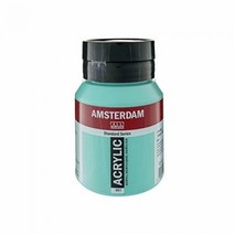 암스테르담 아크릴 500ml 557 GREENISH BLUE, 단품, 단품