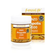 엔조라이프 뉴질랜드 프로폴리스 3500mg 폴라보노이드 300캡슐 대용량 면역력 환절기 건강관리, 상세설명 참조