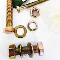 소량판매 육각볼트 M8 (볼트+너트+평와샤+스프링와샤), M8x110