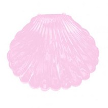 자개 보석함 투명 조개 모양 보석 목걸이 팔찌 보관 정리 상자 케이스 크리스마스 선물 Stora, 한개옵션1, 03 분홍색