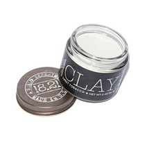18.21 Man Made Sweet Tobacco 헤어 스타일링 클레이 미디엄 홀드 매트 마감 남성용 자연스러운 느낌 추가 두께로 광택 없는 룩 얇고 가는 모발에 적합 56.7g, 2 Ounce (Pack of 1)_Clay
