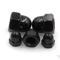 팝너트건 3-20pcs 도토리 모자 너트 M3 M4 M5 M6 M8 M10 M12 블랙색 또는 스테인레스 스틸 304 황동 장식 캡 커버, [05] M3 20pcs, [01] steel with bla