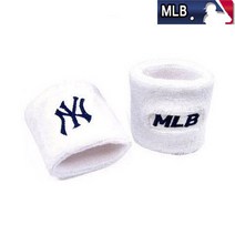 mlb 손목밴드 10종 손목아대, 5.뉴욕 : 화이트 + 화이트