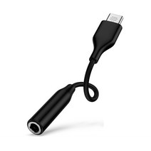 삼성 전용 C타입 오디오 잭 어댑터 USB-C to 3.5mm EE-UC10JUWEGUS 벌크, 블랙