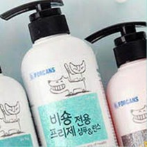 비숑 맡티즈 흰털 전용 애견 샴푸린스 겸용 반려견린스 정전기방지 풍성