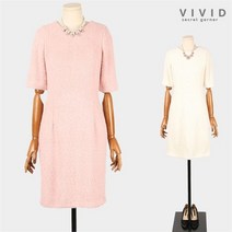 비비드시크릿가너 러블리 블링 겨울반팔 원피스 VS046062